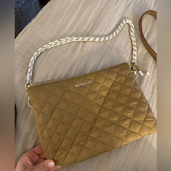 MZ Wallace Caramel Quilted Bag - Picture 6 of 12